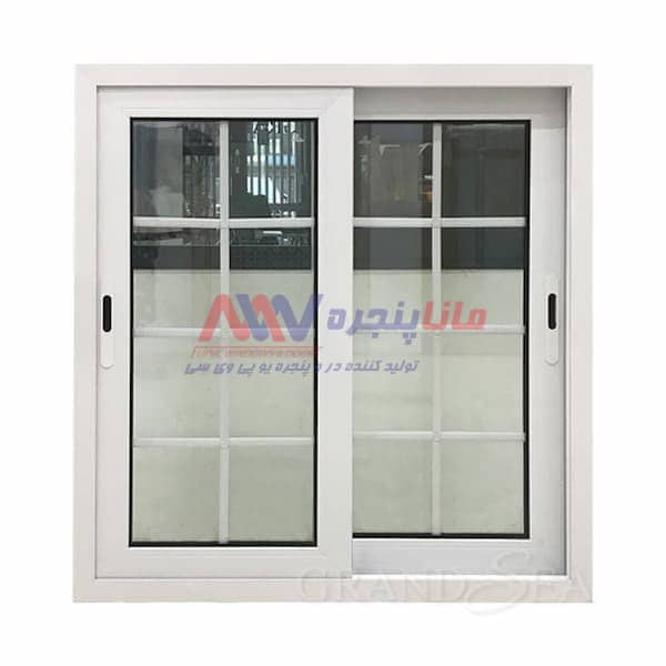 White color aluminum frame double glass window with grill design (1) اثر پنجره های آلومینیومی بر کارایی انرژی
