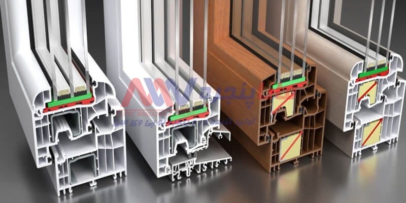 گالوانیزه پنجره دوجداره upvc
